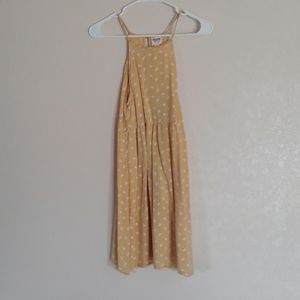 Pale yellow sundress